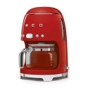 Smeg 50&#039;s Style Drip Filter Coffee Machine DCF02RDEU Red