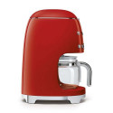 Smeg 50&#039;s Style Drip Filter Coffee Machine DCF02RDEU Red