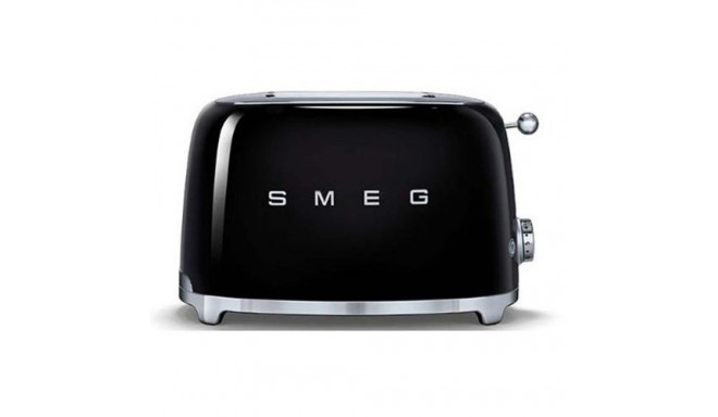 Smeg 50&#039;s Style Toaster TSF01BLEU Black