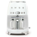 Smeg 50's Style Drip Filter Coffee Machine DCF02WHEU White