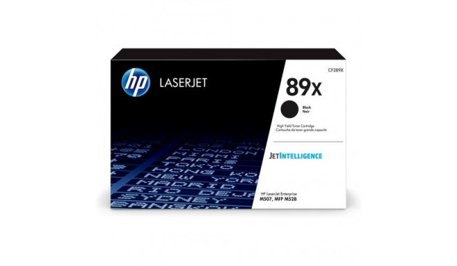 HP 89X High Yield Black Original LaserJet Toner Cartridge