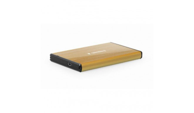 Gembird EE2-U3S-3-GL storage drive enclosure HDD enclosure Gold 2.5&quot;