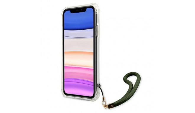 Guess GUHCN61KSARKA iPhone 11 6.1" / Xr khaki kõvakorpus Camo Collection