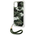 Guess GUHCN61KSARKA iPhone 11 / Xr 6.1" green/khaki hardcase Camo Collection