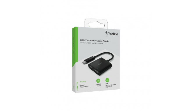 Belkin USB-C–HDMI + toiteadapter USB-C–HDMI