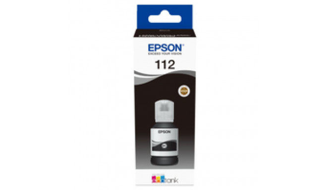 Epson 112 EcoTank Pigment C13T06C14A Ink Bottle  Black 8715946674742