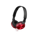 SONY MDR-ZX310R red