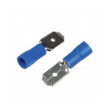 Receptacles 20pc blue Slotted