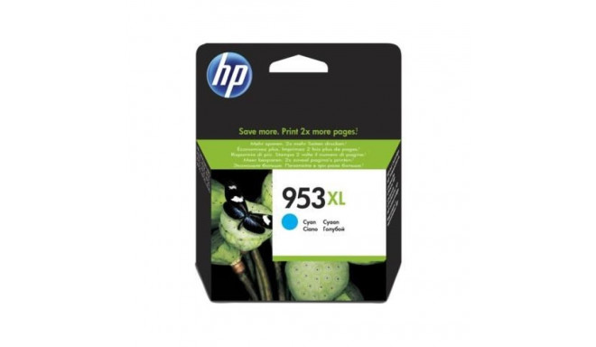 HP 953XL suure tootlikkusega tsüaan originaal tindikassett