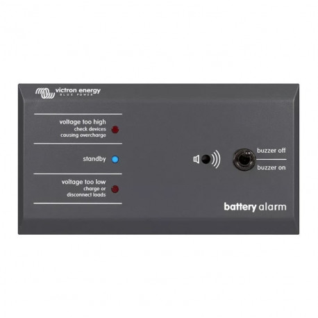 Victron Energy GX aku taseme vea indikaator