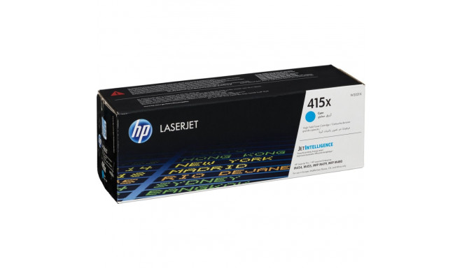 HP 415X lasertoonerikassett, tsüaan