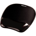 Fellowes CRYSTAL hiire- ja randmetoepadi geel, must