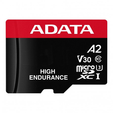 ADATA | AUSDX128GUI3V30SHA2-RA1 Memory Card | 128 GB | MicroSDXC | Flash memory class 10 | Adapter