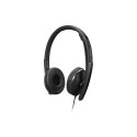 Lenovo Headset | USB-A Stereo Gen 2 | Built-in microphone | Wired | Black