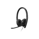 Lenovo Headset | USB-A Stereo Gen 2 | Built-in microphone | Wired | Black