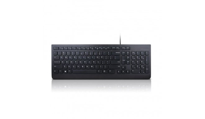 Lenovo Essential klaviatuur Universaalne USB QWERTY USA inglise Must