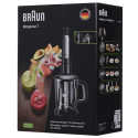 Braun saumikser MultiQuick 7 MQ 7045X 1.25L 1000W, must/roostevaba teras