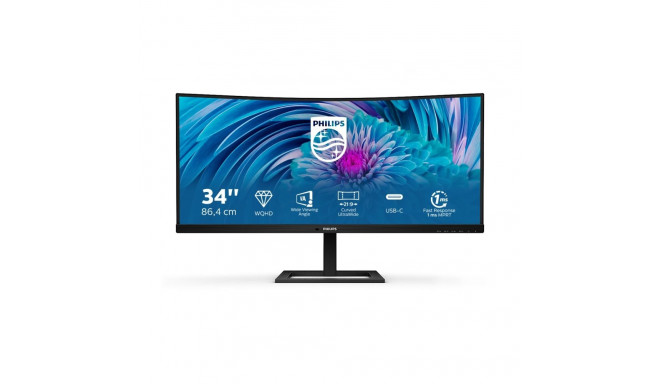 346E2CUAE 34" VA WQHD 21:9 4 ms 300 cd/m2 must 1 HDMI-port 100 Hz