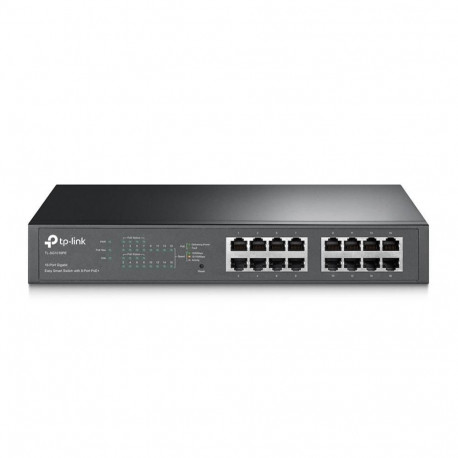 TP-Link võrgulüliti TL-SG1016PE hallatav L2 Gigabit Ethernet (10/100/1000) Power over Ethernet (PoE)