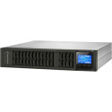 UPS RACK POWERWALKER VFI 3000 CRS ON-LINE 3000VA 4X IEC C13 OUTLETS USB-B RS-232 LCD 6A CHARGER 2U