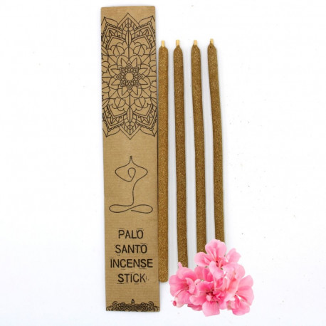 Incense Sticks - AW Artisan Palo Santo Large Fresh Flowers, 4 Pieces