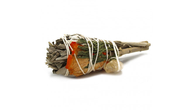 Ancient Wisdom Incense - Cleansing Energetic Sage With Lemon Crystal