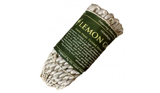 Nepali Rope Pure Herbs Lemongrass Rope Incense