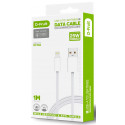 D-Fruit cable USB-A - Lightning 1m, white (DF106) (opened package)