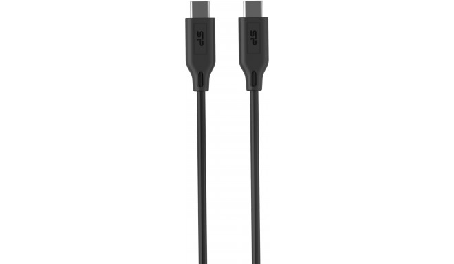 Silicon Power кабель USB-C - USB-C Boost Link 1 м, черный (LK15CC) (открытая упаковка)