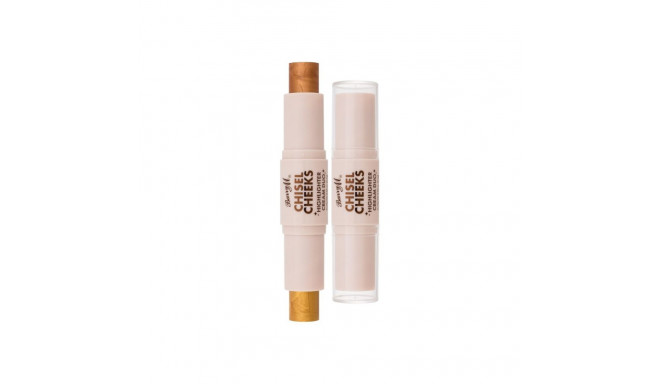 Barry M Chisel Cheeks Highlighter Cream Duo (6ml) (Gold/Bronze)