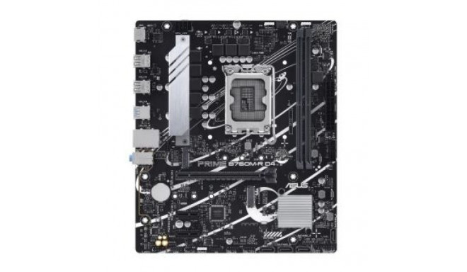 Asus Mainboard||Intel B760 Express|LGA1700|Micro-ATX|Memory DDR4|Memory slots 2|2xPCI-Express 4.0 1x