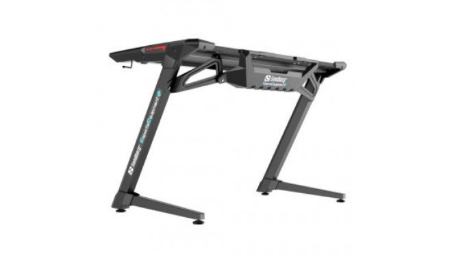 Sandberg 640-93 Fighter Gaming Desk 2 black