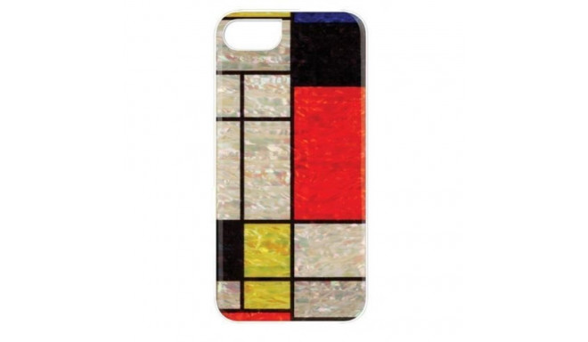 Ikins Apple case for Apple iPhone 8/7 mondrian white