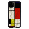 Ikins Apple SmartPhone case iPhone 11 Pro Max mondrian black