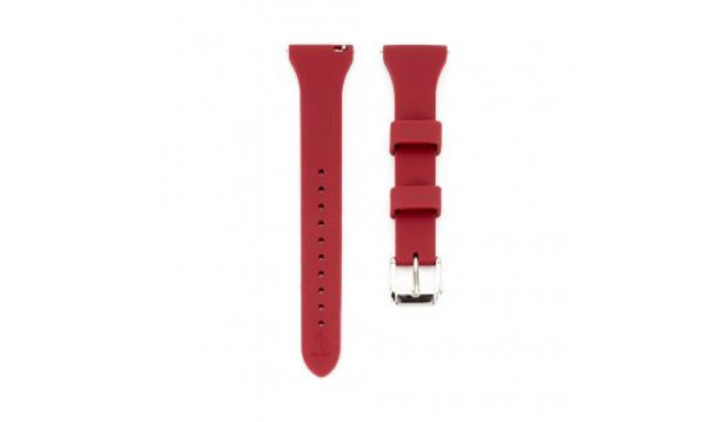 Connect 20mm T-buckle Silicone Loop Watch Strap (130mm M/L) Plum