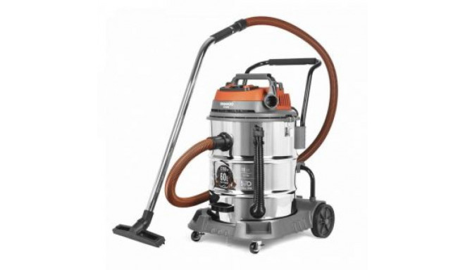 DAEWOO Vacuum Cleaner||DAVC 6030S|Wet/dry/Industrial|3200 Watts|Capacity 60 l|Noise 85 dB|Weight 18 