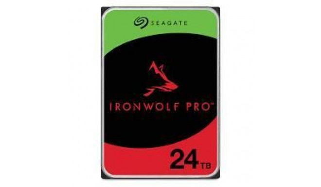 SeaGate HDD||IronWolf Pro|24TB|SATA|512 MB|7200 rpm|Discs/Heads 10/20|3,5"|ST24000NT002