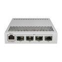 Mikrotik Switch CRS305-1G-4S+IN PoE 802.3 af and PoE+ 802.3 at, Web managed, Desktop, 1 Gbps (RJ-45)