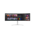 LG 49WQ95C-W 49 UltraWide Curved LED Monitor 5120x1440/400cd/m2/5ms/ HDMI USB Type C Display Port