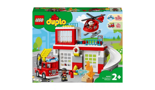 TOY CONSTRUCTOR LEGO FIRE STATION 10970