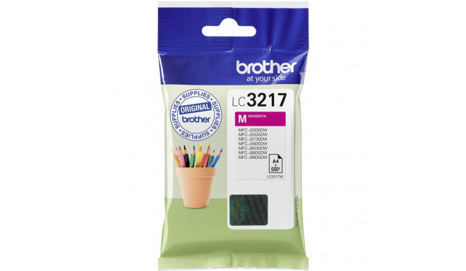 Brother LC3217M tindikassett, magenta