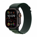 Watch Ultra 2 GPS + Cellular 49 mm Black Titanium Case with Dark Green Alpine Loop - Large