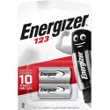 Energizer patarei CR123 3V 2tk
