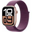 Apple Watch 10 GPS 42mm Sport Loop, rose gold/mature plum (MWWK3ET/A)