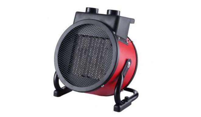 Camry Fan Heater CR 7743 Ceramic, 2400 W, Number of power levels 2, Red