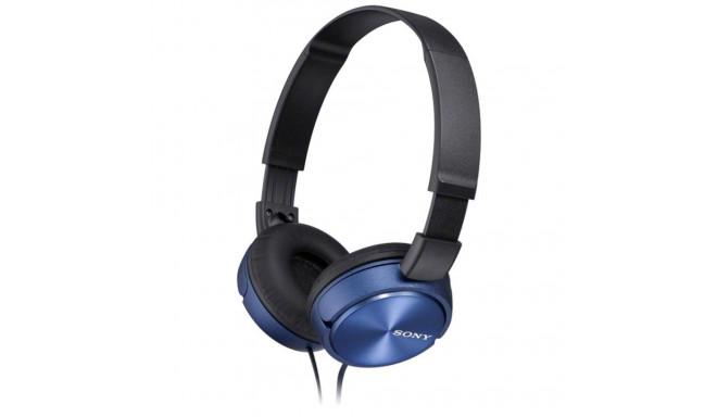 Sony Foldable Headphones MDR-ZX310 Headband/On-Ear, Blue