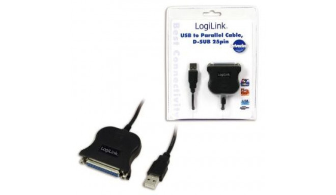 Logilink adapter USB 2.0 - Paralel (LPT) DB25 1,8m