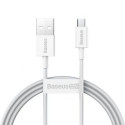 Baseus Baseus Superior cable USB - micro USB for fast charging 2A 1m white (CAMYS-02)