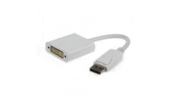 Gembird I/O ADAPTER DISPLAYPORT TO DVI/WHITE A-DPM-DVIF-002-W