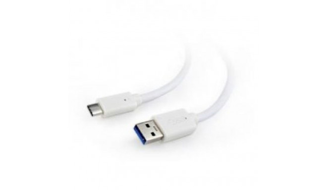 Gembird CABLE USB-C TO USB3 1M WHITE/CCP-USB3-AMCM-1M-W